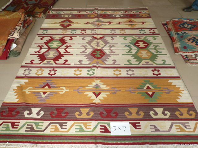 kilim carpets, handwoven