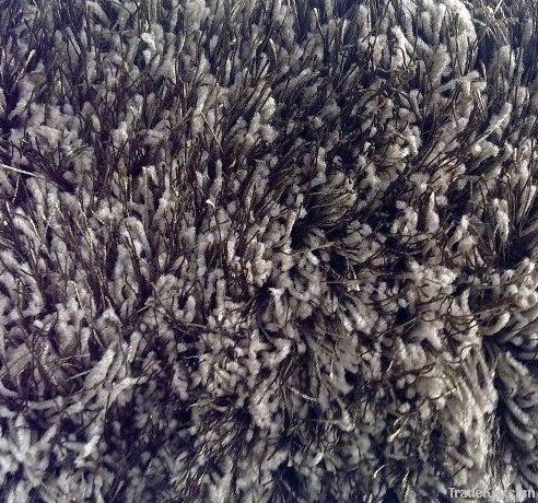 elastic polyester shag rugs