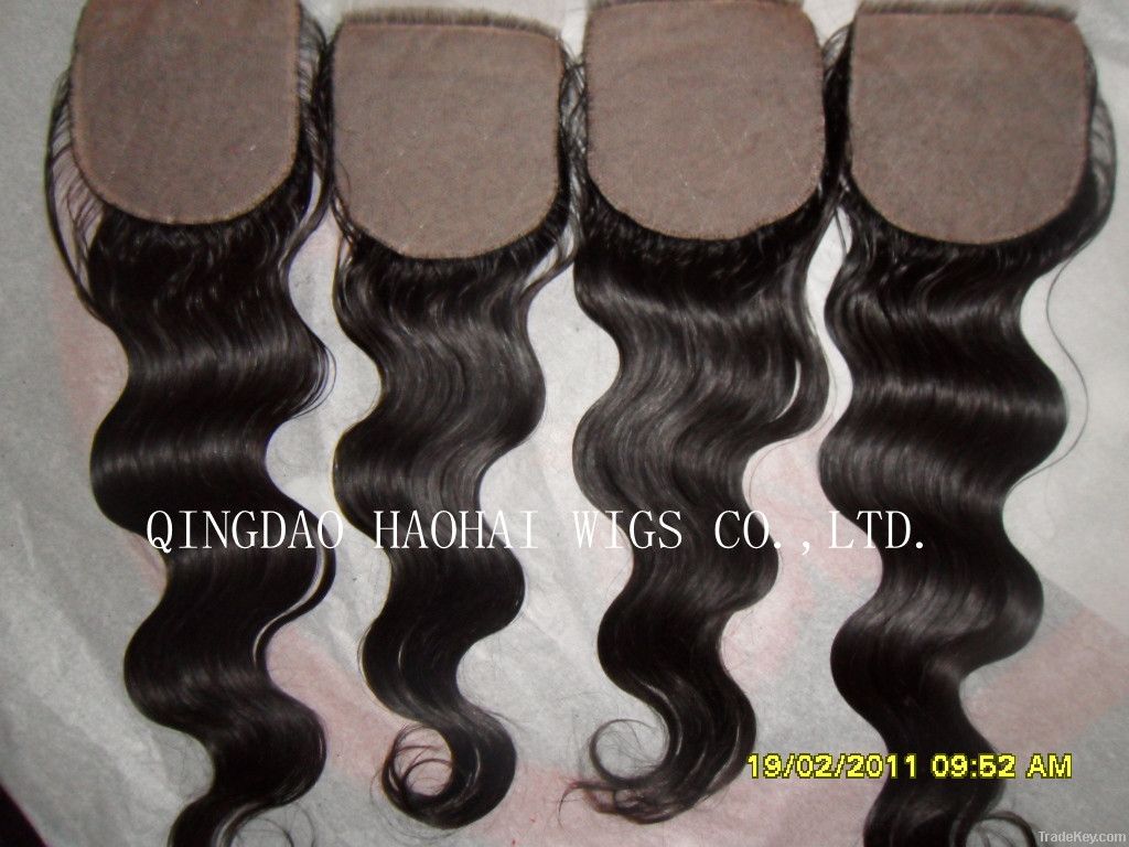Silk Top Closure, 100% Human Hair, High Quality, Best Price