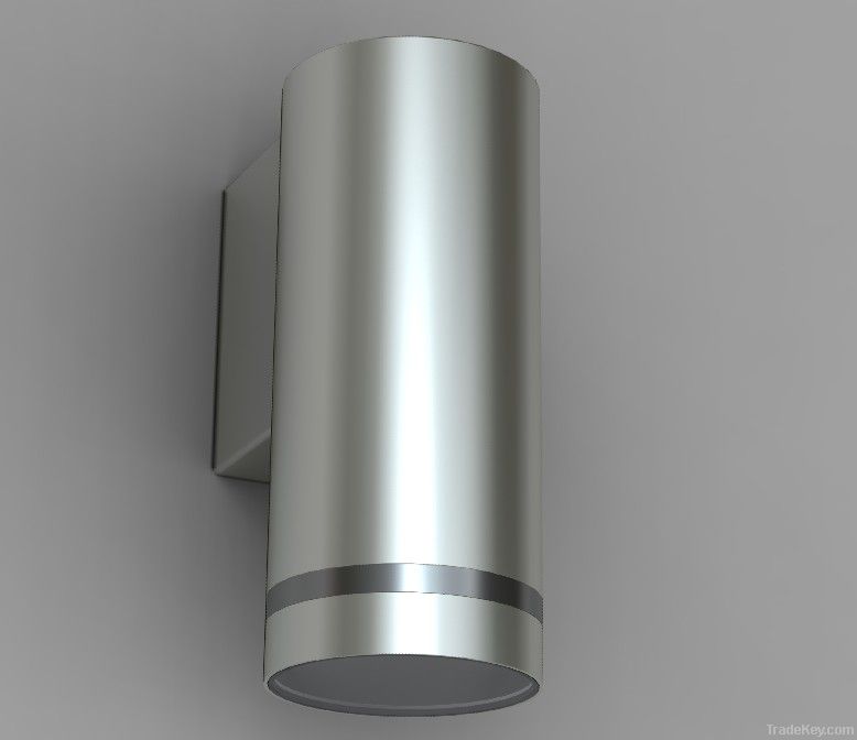 Surface mounted single fixed wall spot lamp