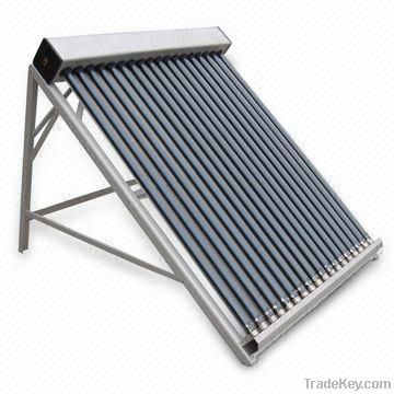 non-pressure evacuated tube solar collector project