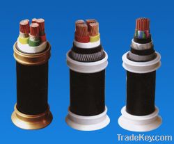 PVC insulated power cable of rated voltage 0.6/1kv