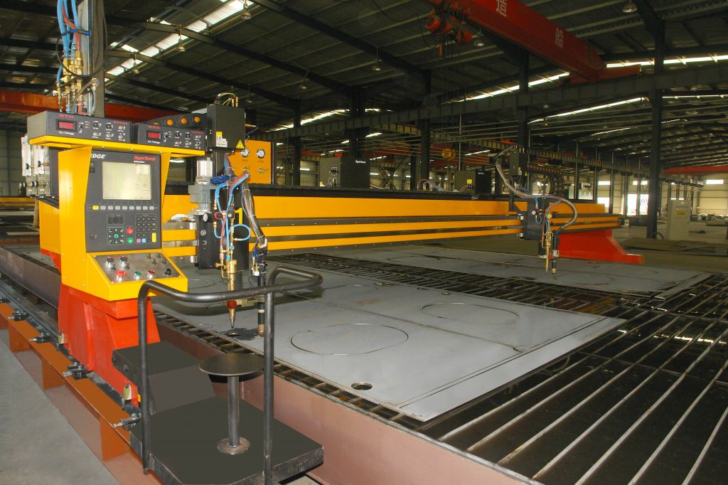 steel plate cutting machine