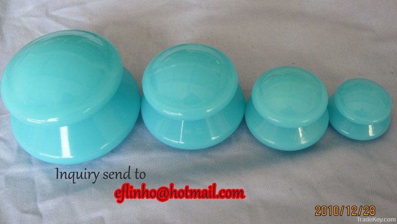 Silicone cupping kits