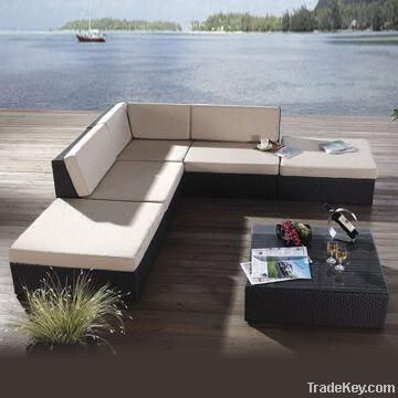 rattan furniture sofa