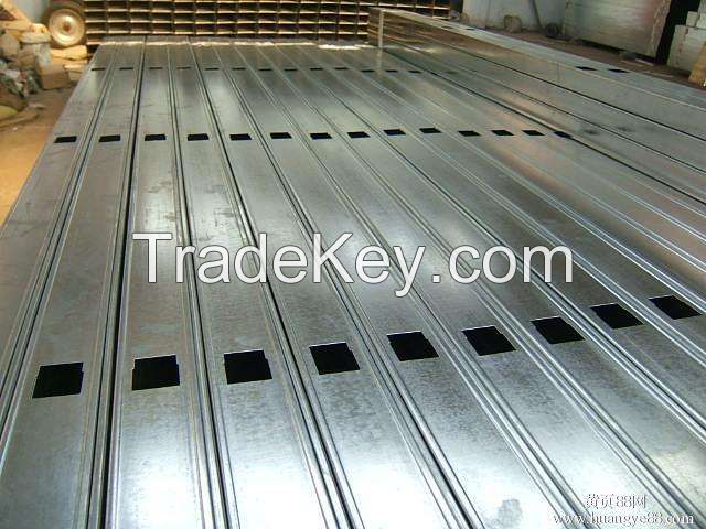 steel studs, steel tracks for drywall partition 