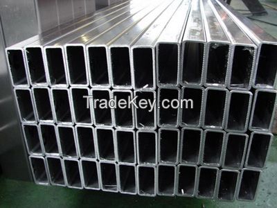 fast delivery galvanized steel square pipe and rectangle pipe