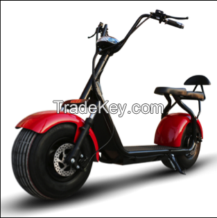 Harley style electric scooter citycoco
