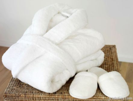 Bathrobe And Slipper Set