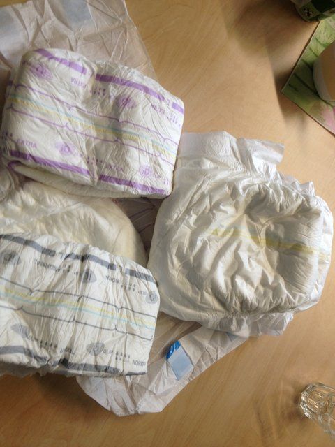 Adults Diapers in Bales