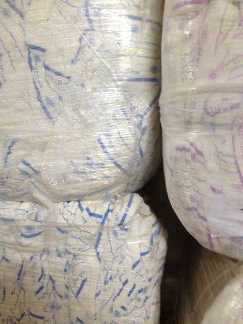 Adults Diapers in Bales