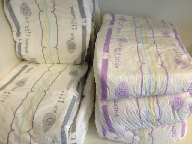 Adults Diapers in Bales