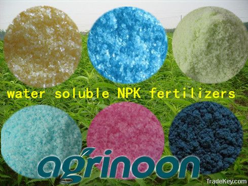 soluble NPK fertilizer 20-20-20/15-15-30/28-14-14(adustable)