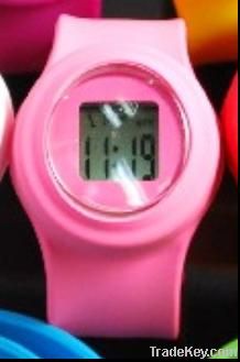 Fashion Silicone Slap Watch