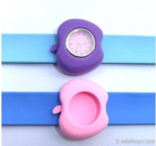 Fashion Silicone Slap Watch