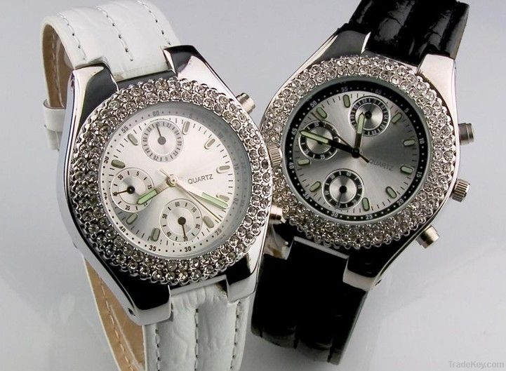 Alloy watch/leather watch/fashion watch