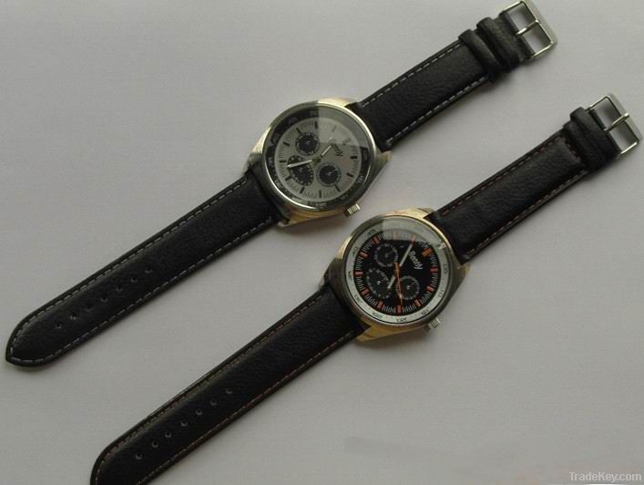 Alloy watch/leather watch/fashion watch