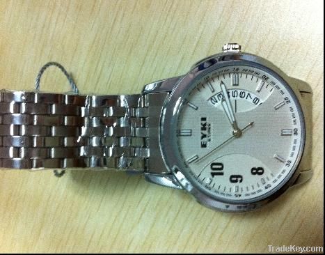 Stainless steel watch