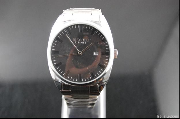 Stainless steel watch