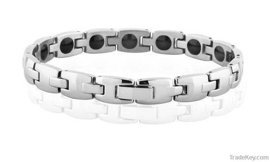 Negative Ion Stainless Steel Bracelet