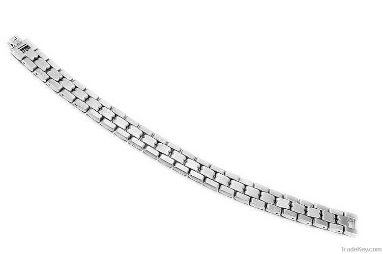 Negative Ion Stainless Steel Bracelet