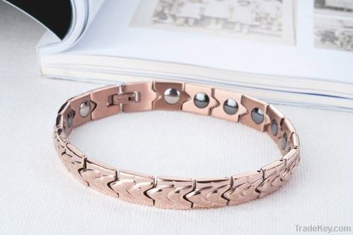 Negative Ion Stainless Steel Bracelet