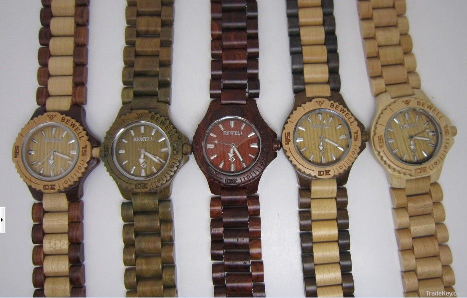 wooden watch