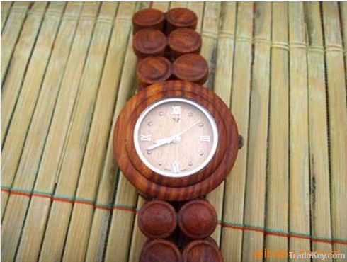 wooden watch