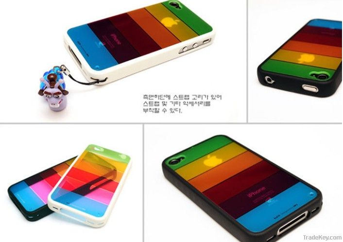 Rainbow cell phone cover