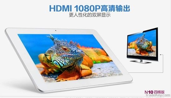 10.1 inch   IPS capactive screen dual camera tablets