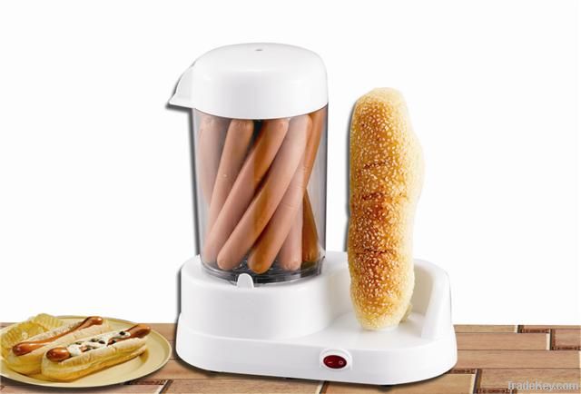 Hot dog maker with egg boiler function