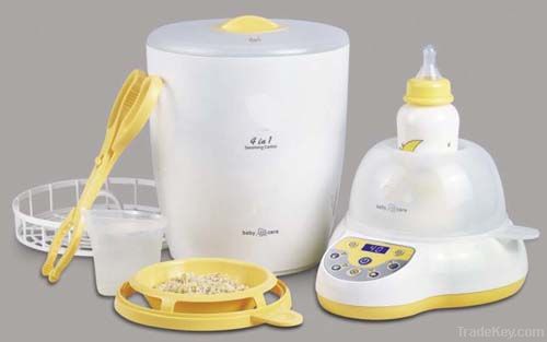 Multi-function baby bottle sterilizer and warmer