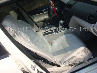 Disposable PE Car Seat Cover