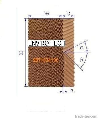 Cellulose Paper Pad/Cell Deck/Evaporative Cooling Pad/Air Cooling Pad