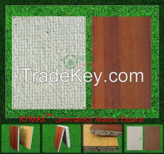 RYMAX Laminated Maxto Board | Laminated Fiber Cement Board | Wall Decoration