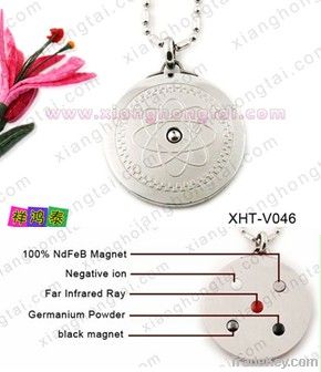 stainless steel pendants/ High power quantum energy pendants