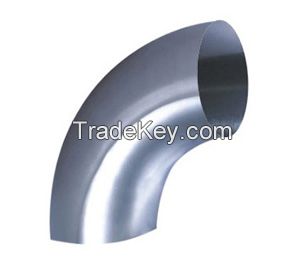 stainless steel sanitary 90 degree welded elbow