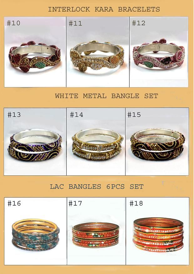 Indian ethnic bangles and bracelets
