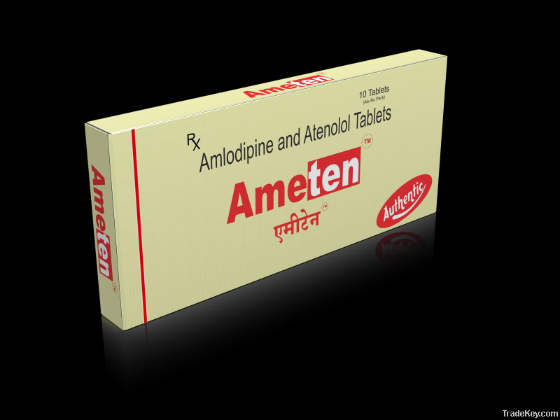 Amlodipine (5mg) + Atenolol (50mg)