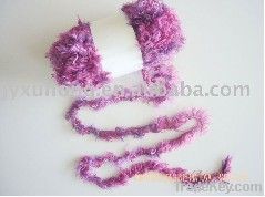 Dyed Lurex Feather Fancy Yarn