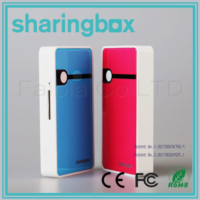 2014 New&amp;hot sale wireless storage with wifi router and power bank