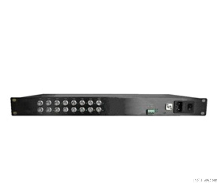 16 channel vieo/audio/data/ethernet optical transmitter and receiver