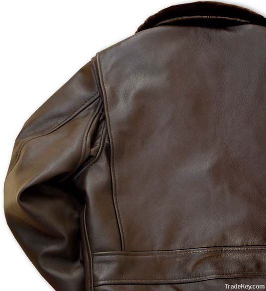 G1 bomber jacket / goatskin flight jacket