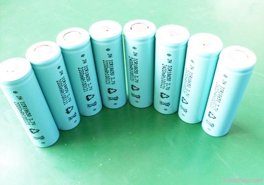 18650 2200mAh  rechargeable lithium ion battery