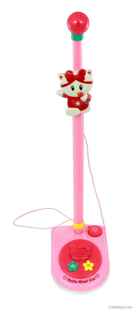 electronic microphone toy