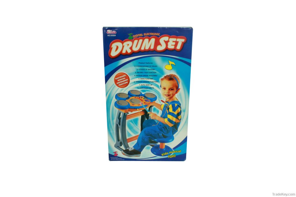 plastic musical electronic drum