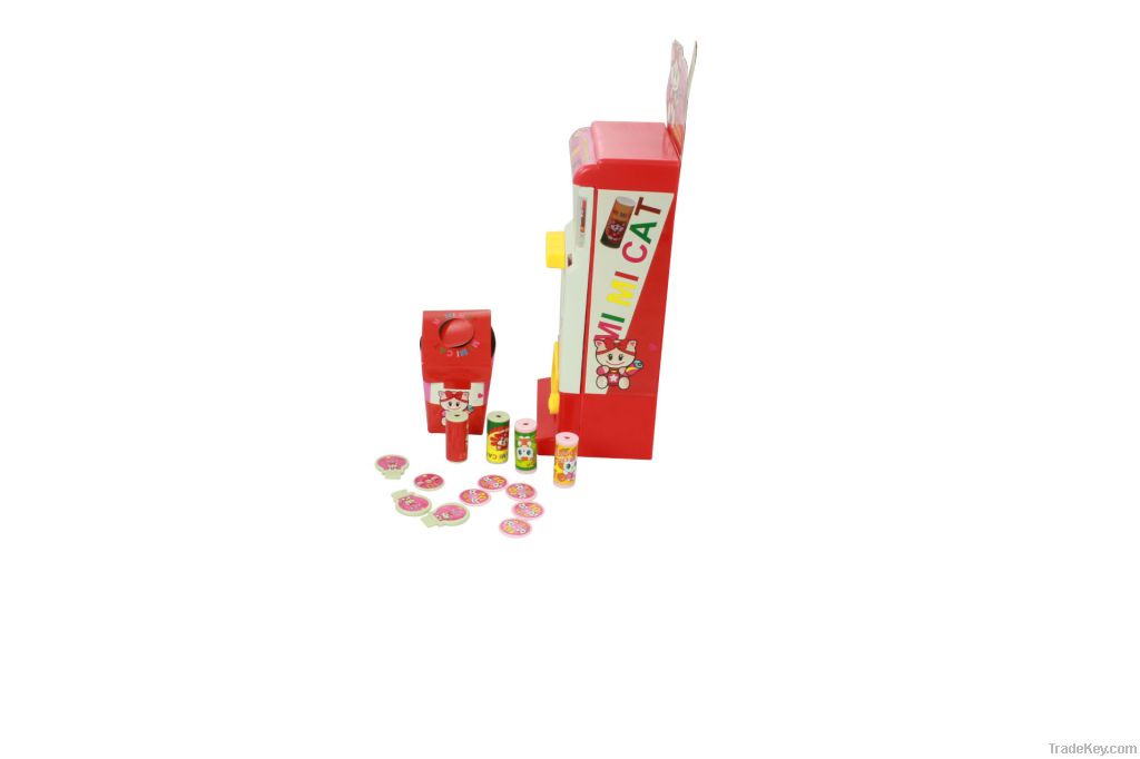 plastic automatic vending machine toy