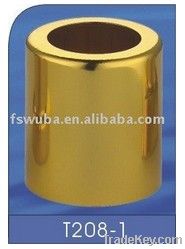 Aluminum Perfume Bottle Collar, Golden Color