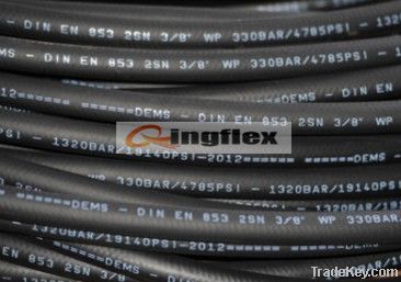 Manufacture of smooth finish hydraulic rubber hose
