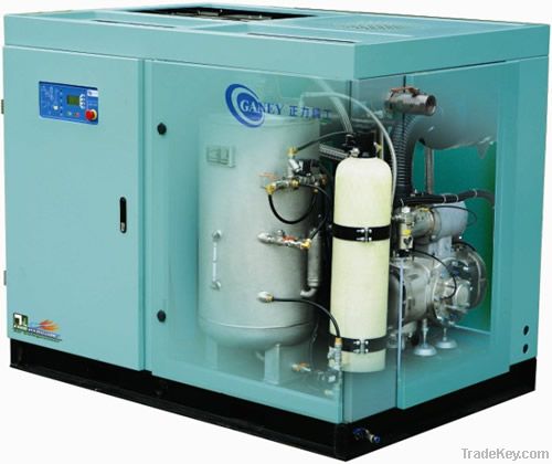 Oil-free water-lubricating single screw compressor